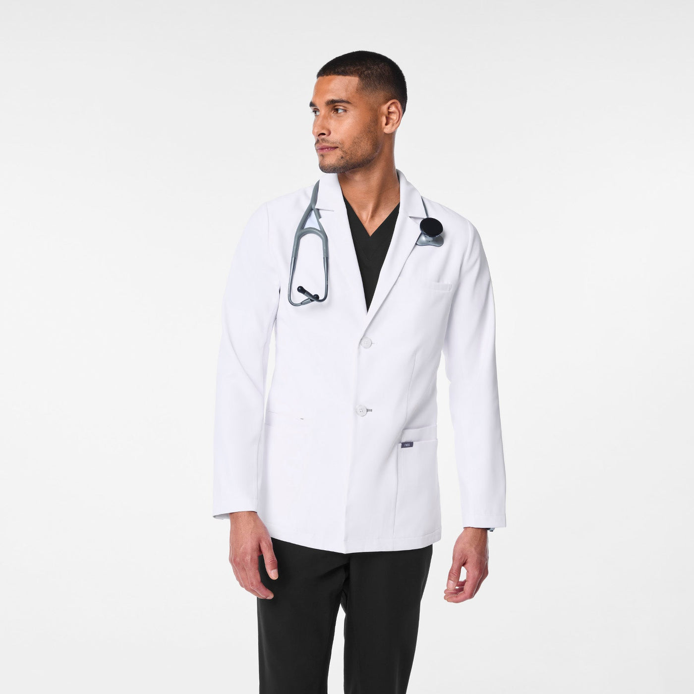 Harlem Slim Short Lab Coat