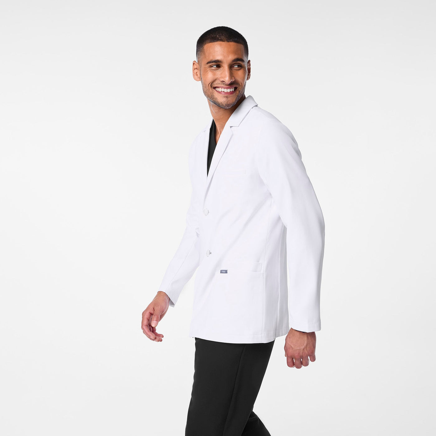 Harlem Slim Short Lab Coat