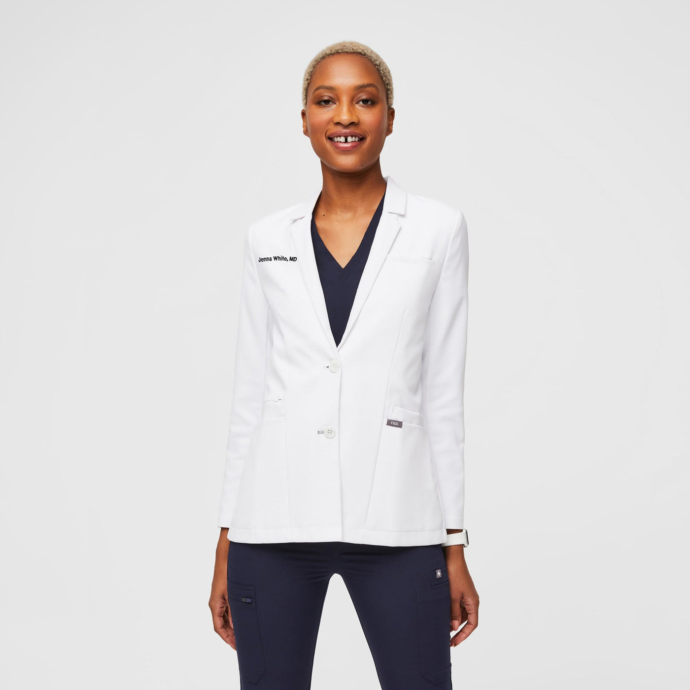 Classic Short Lab Coat